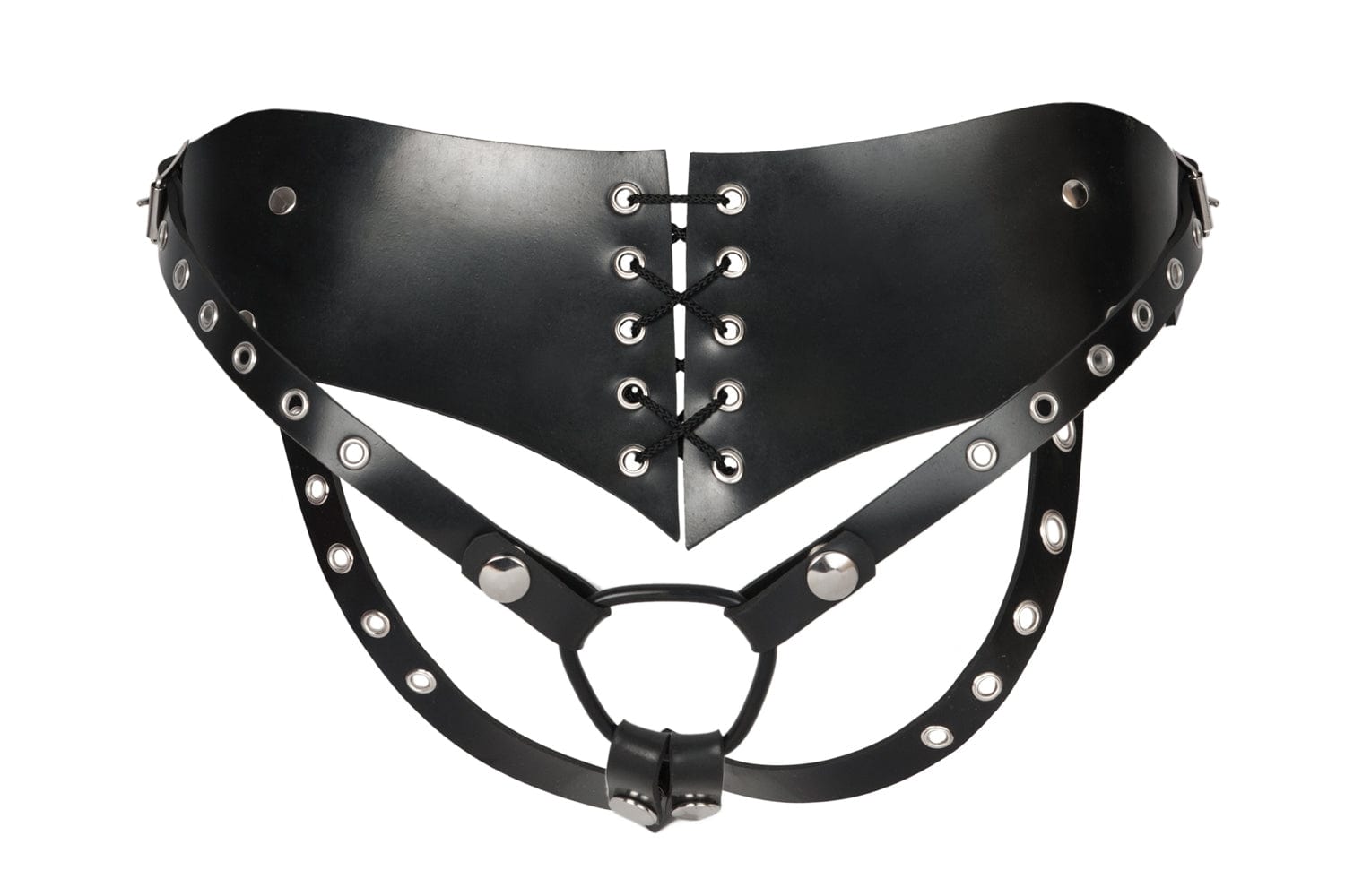 Rubber Corset Strap On Harness DISCONTINUED - Sh! Women's Store