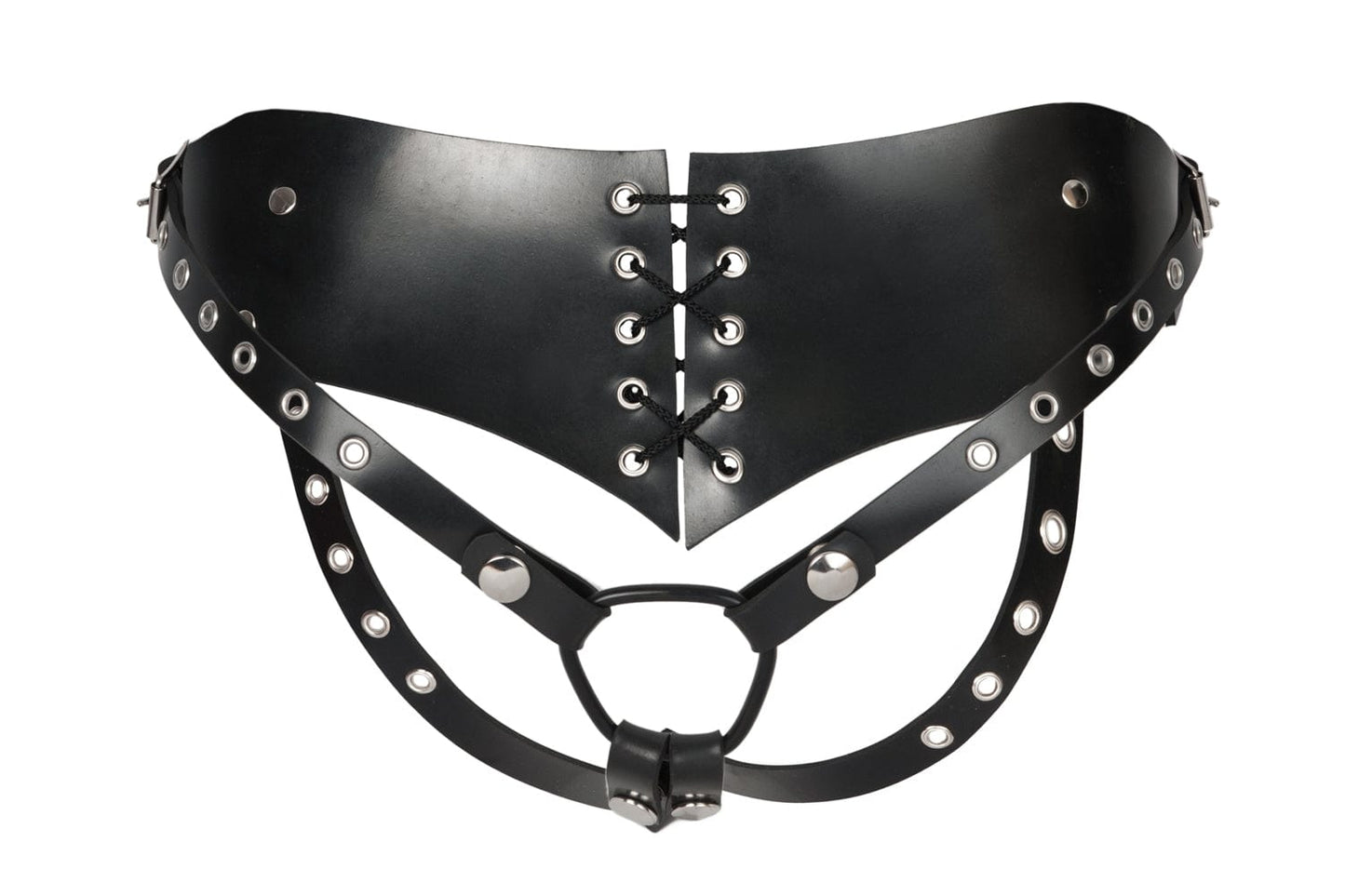 Rubber Corset Strap On Harness DISCONTINUED - Sh! Women's Store