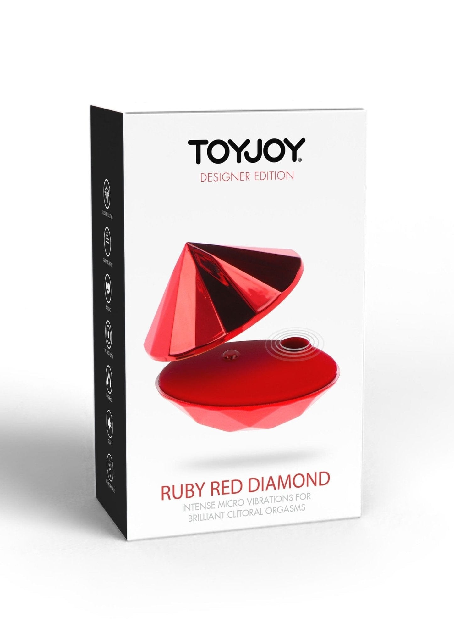 Ruby Red Clit Sucking Diamond Vibe - Sh! Women's Store