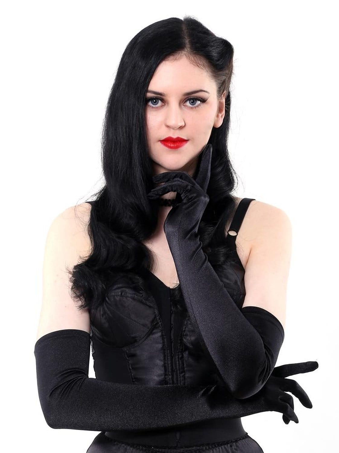 Satin Opera Gloves DISCONTINUED - Sh! Women's Store