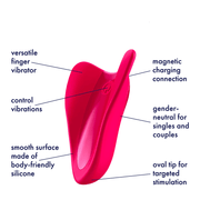 Satisfyer High Fly Finger Vibe - Sh! Women's Store