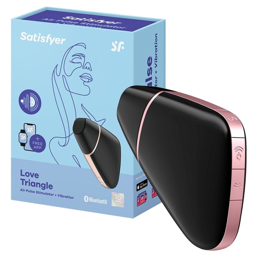 Satisfyer Love Triangle Vibrating Clit Sucker - Sh! Women's Store