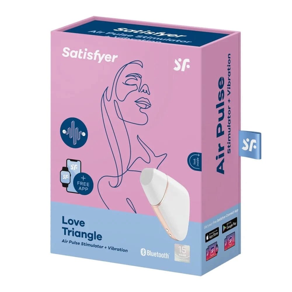 Satisfyer Love Triangle Vibrating Clit Sucker - Sh! Women's Store