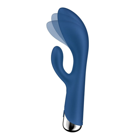 Satisfyer Rabbit Vibrator Blue Satisfyer Spinning Rabbit Vibe