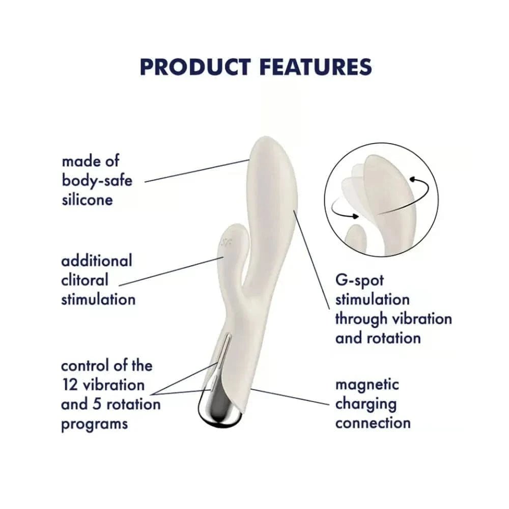 Satisfyer Spinning Rabbit Vibe - Sh! Women's Store