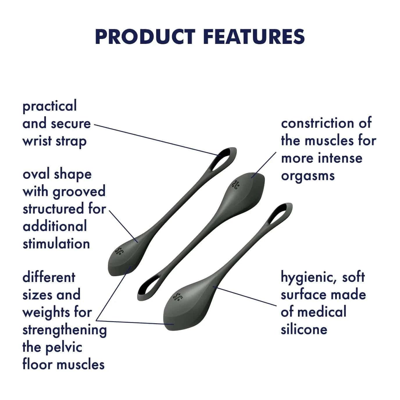 Satisfyer Yoni Power 2 Kegel Balls - Sh! Women's Store