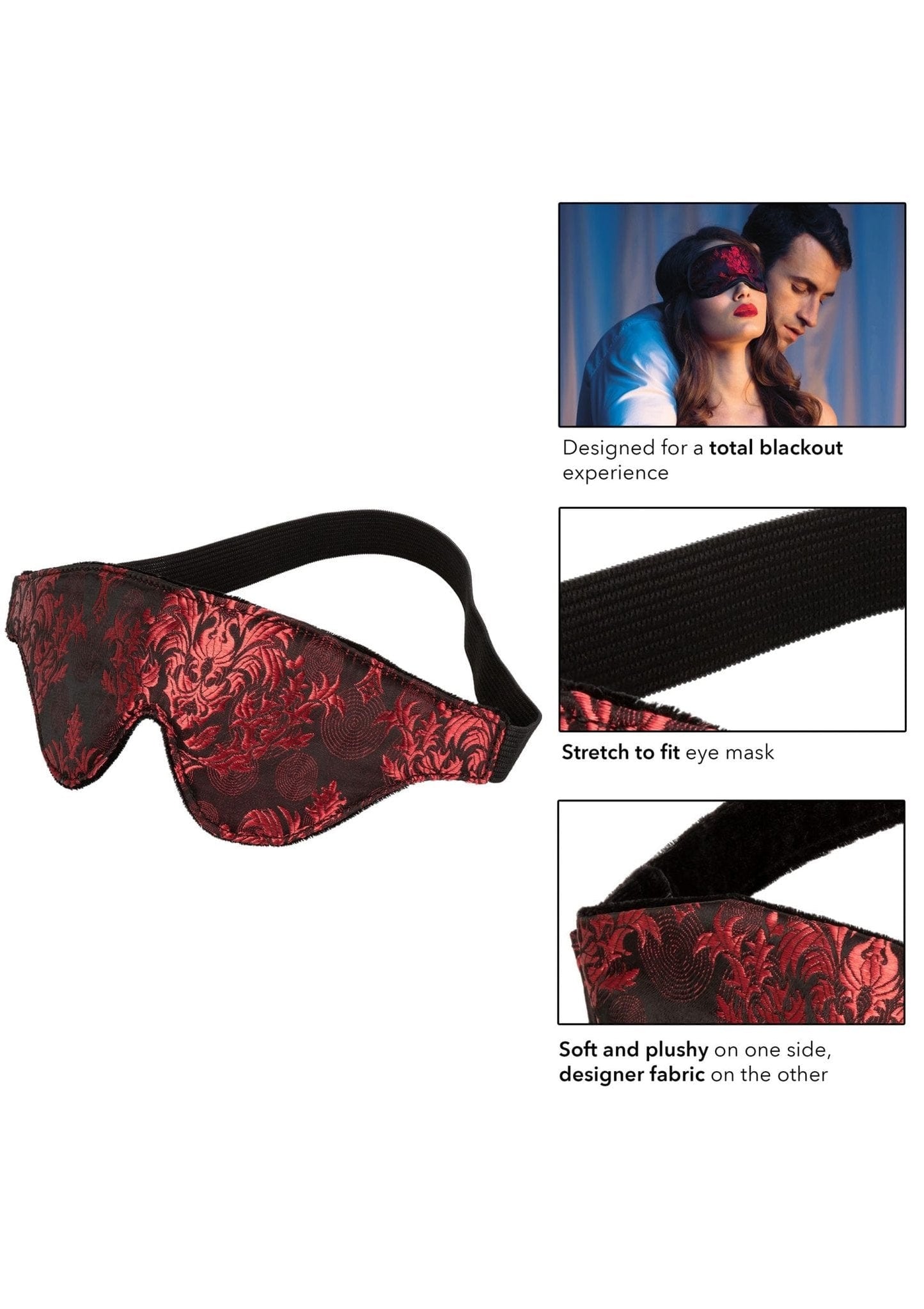 Scandal Blackout Eye Mask - Discontinued - Sh! Women's Store