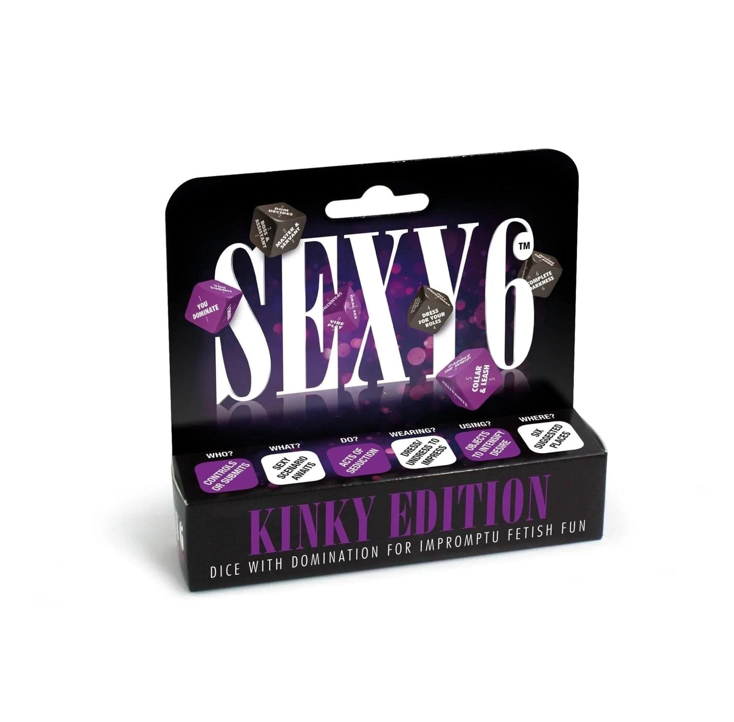 Sexy 6 Dice Pride, Foreplay, Sex and Kinky Editions - Sh! Women's Store