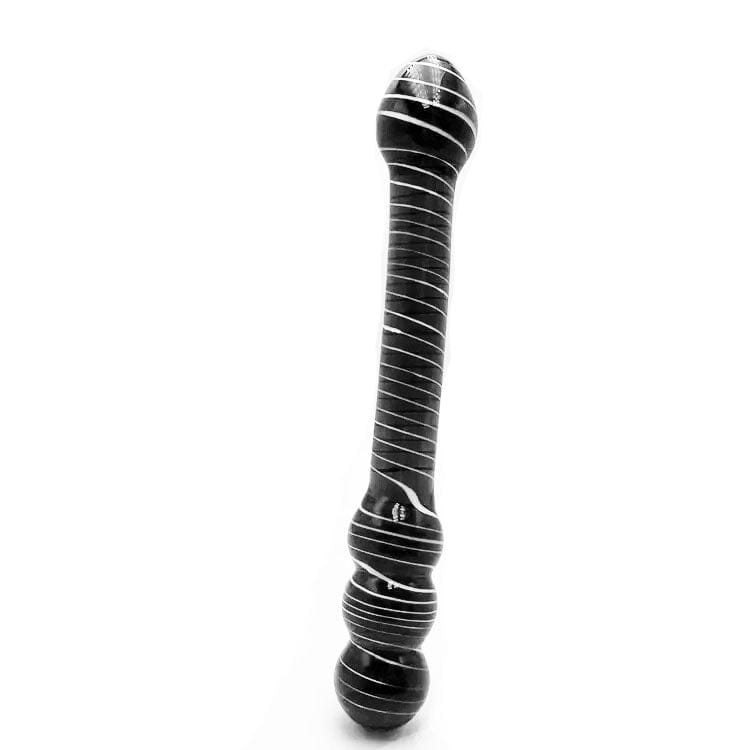 Sh! Black Glass Double - Ended Dildo DISCONTINUED - Sh! Women's Store