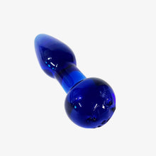Sh! Blue Glass Butt Plug - DISCONTINUED - Sh! Women's Store