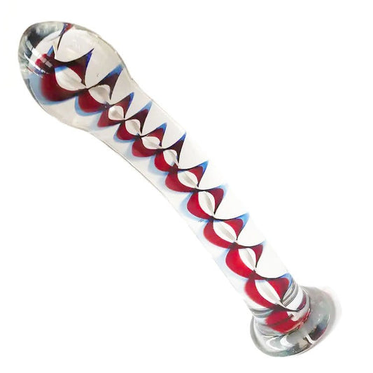 Sh! Fire and Ice Glass Dildo - Sh! Women's Store