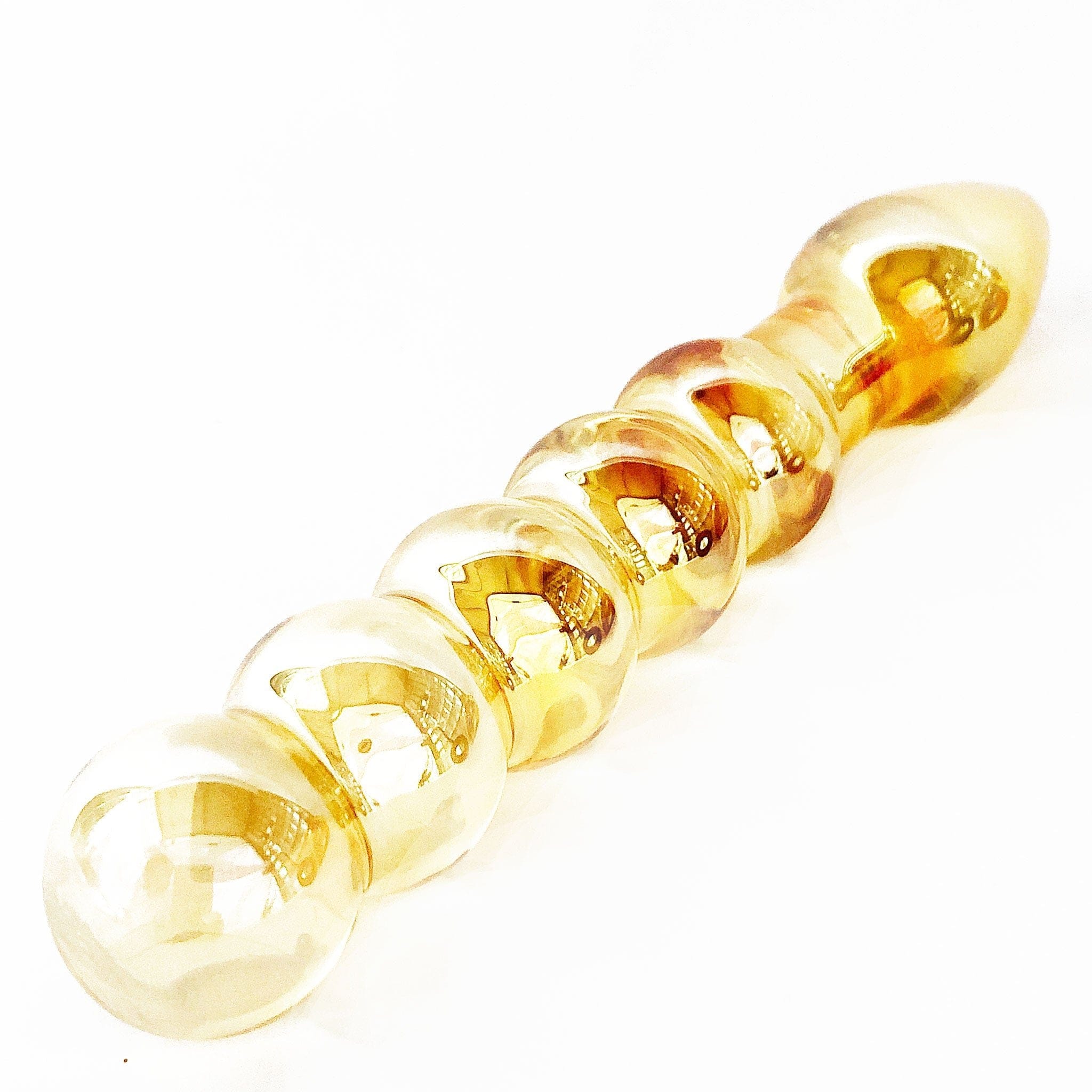 Sh! Gold Glass Double Dildo - Discontinued - Sh! Women's Store
