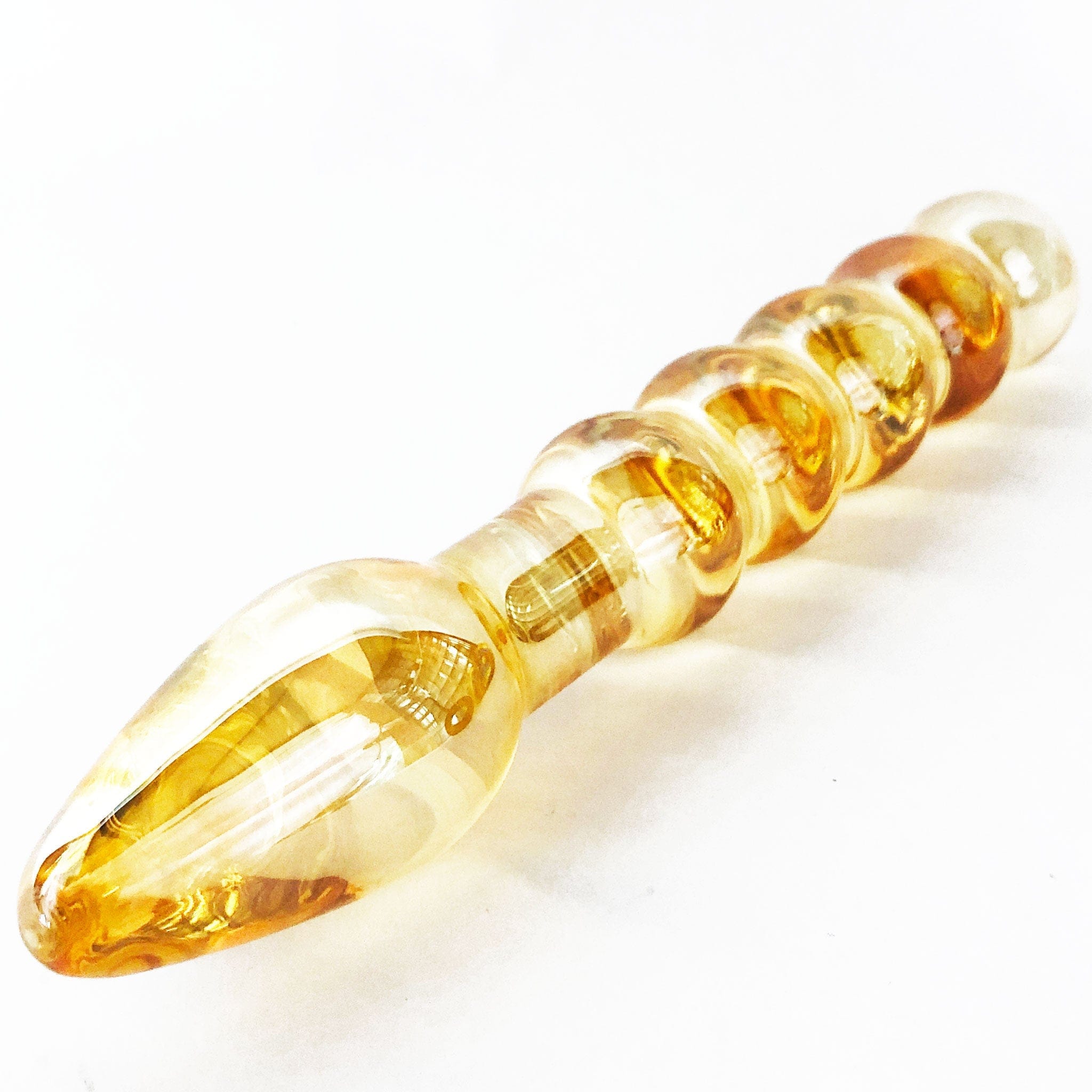 Sh! Gold Glass Double Dildo - Discontinued - Sh! Women's Store