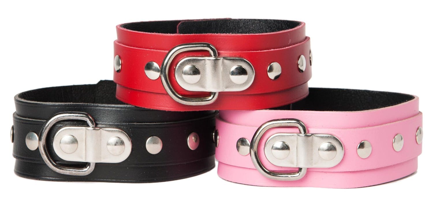Sh! Leather Bondage Collar - Sh! Women's Store