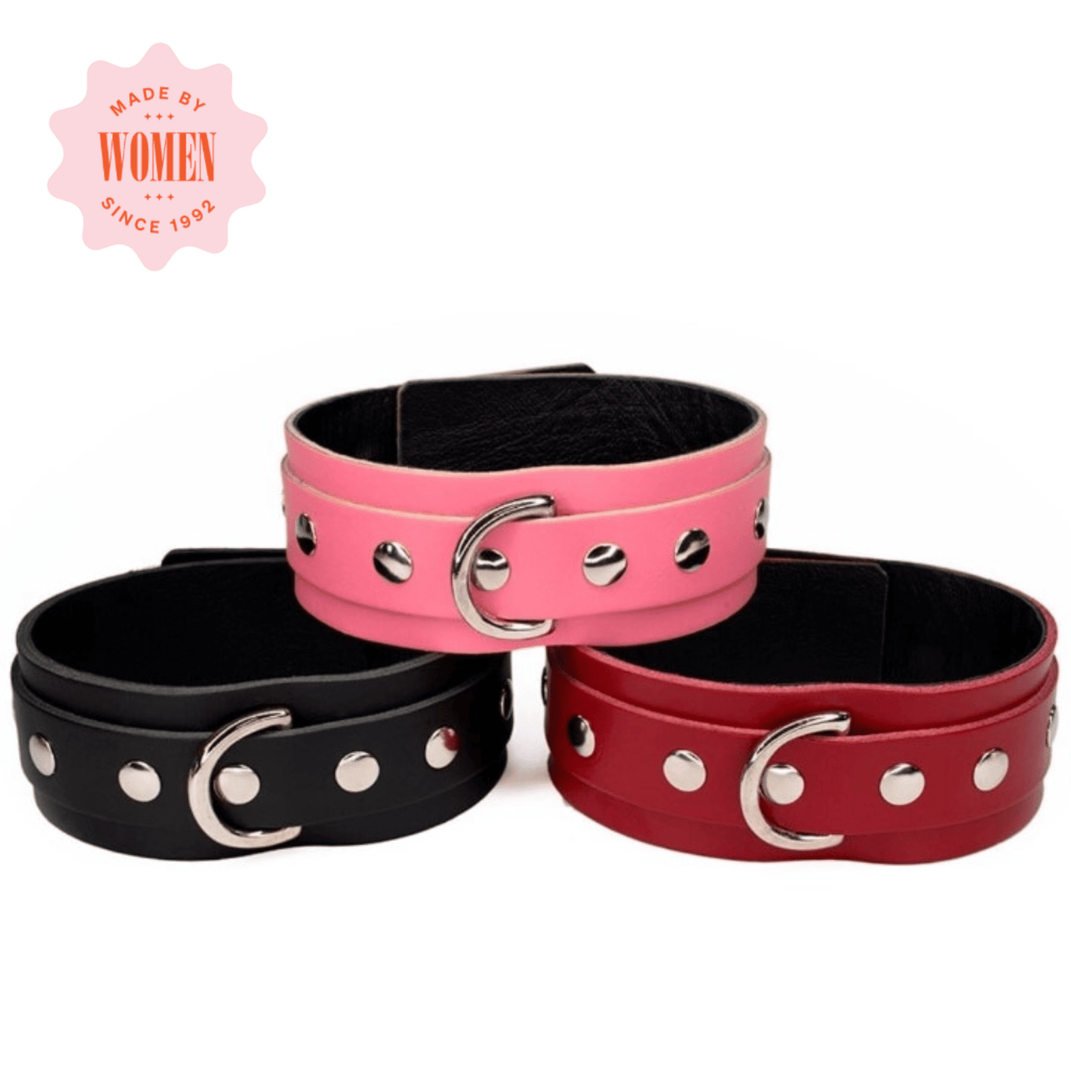Sh! Leather Bondage Collar - Sh! Women's Store