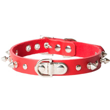 Sh! Leather Spiked Princess Bondage Collar - Sh! Women's Store