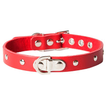Sh! Leather Studded Princess Bondage Collar - Sh! Women's Store