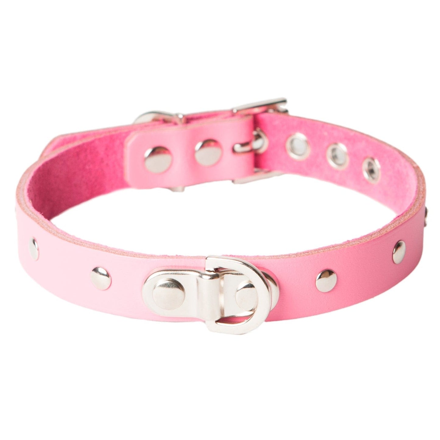 Sh! Leather Studded Princess Bondage Collar - Sh! Women's Store