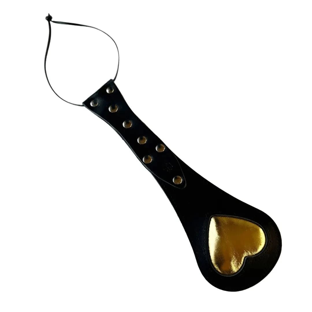 Sh! Padded Gold Heart Spanker - Sh! Women's Store
