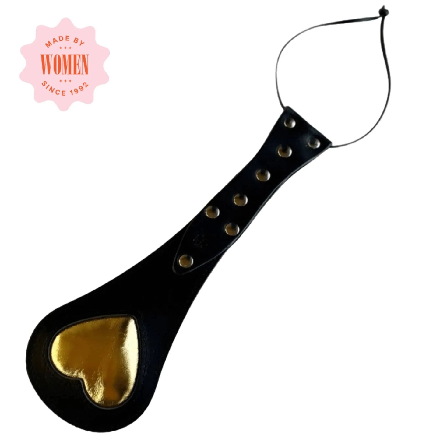 Sh! Padded Gold Heart Spanker - Sh! Women's Store