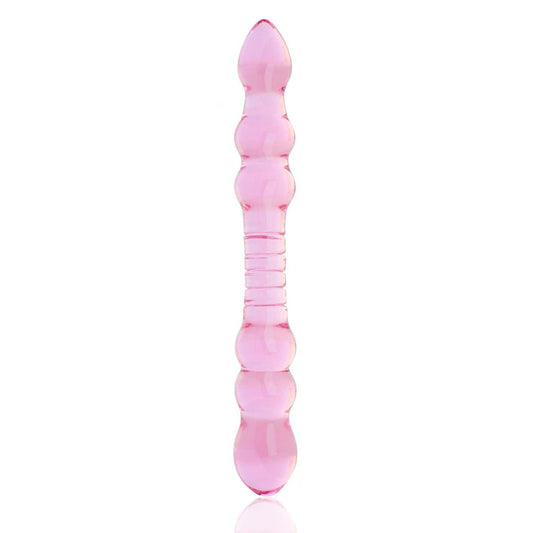 Sh! Pink Glass Double Dildo - Sh! Women's Store