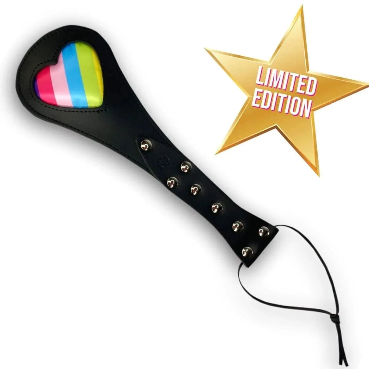 Sh! Pride Rainbow Padded Heart Spanker - Sh! Women's Store
