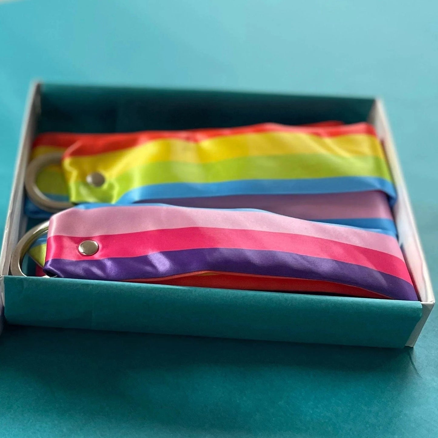 Sh! Pride Rainbow Satin Bondage Ties - Sh! Women's Store