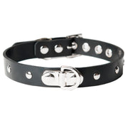 Sh! Rubber Studded Princess Bondage Collar - Sh! Women's Store