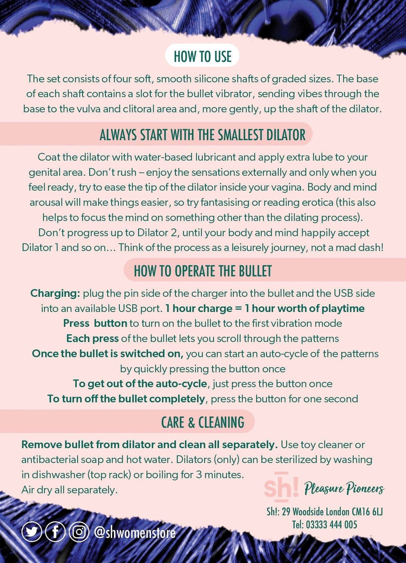 Sh! Vaginal Dilators Set - Sh! Women's Store