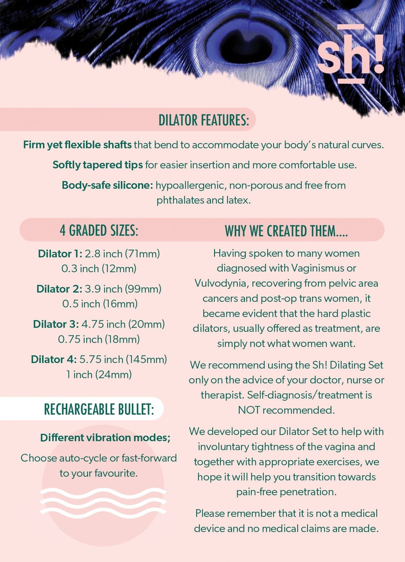 Sh! Vaginal Dilators Set - Sh! Women's Store