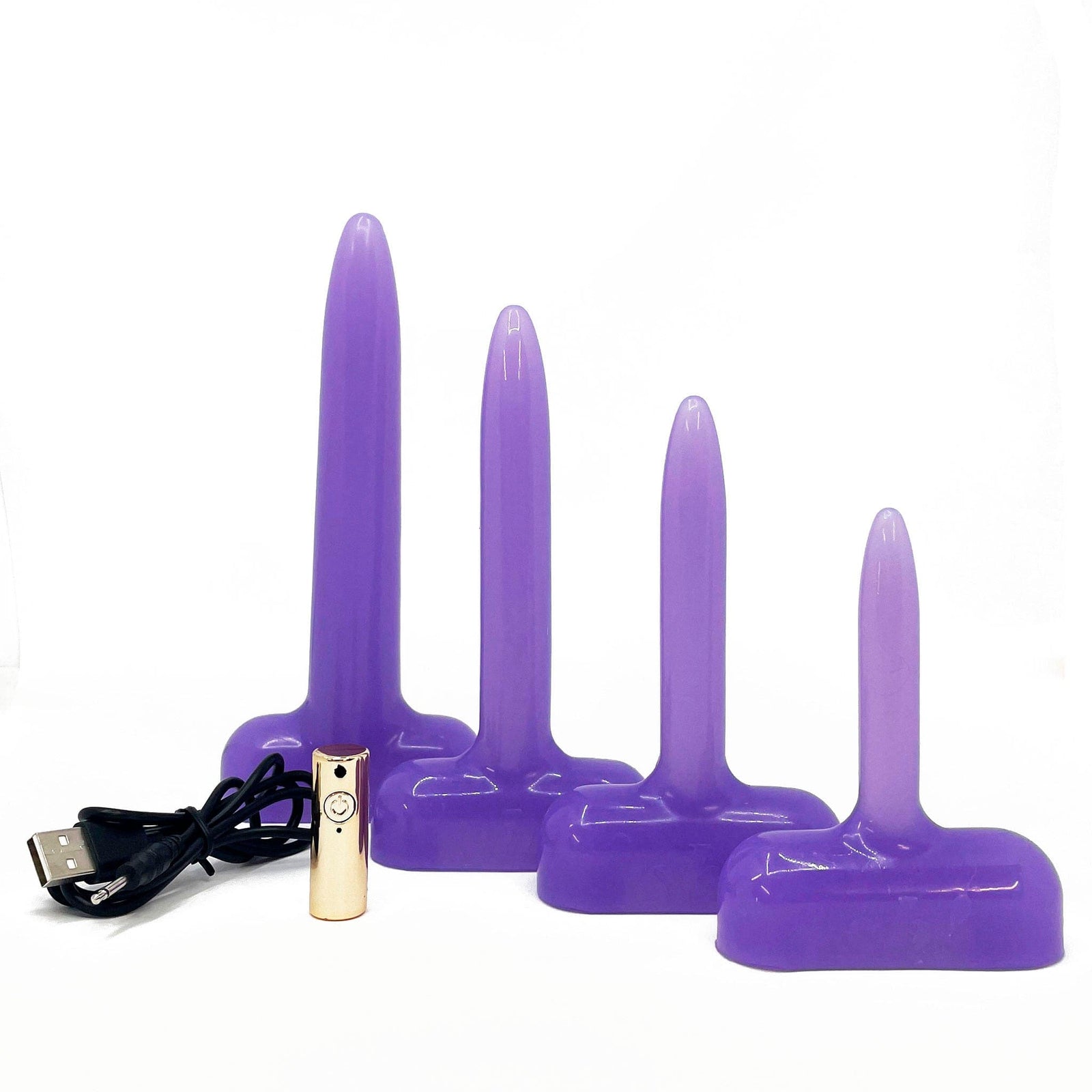 Sh! Vaginal Dilators Set | Silicone with Vibration | Sh! Women's Store Sh! Vaginal Dilators Set | Silicone with Vibration | Sh! Women's Store