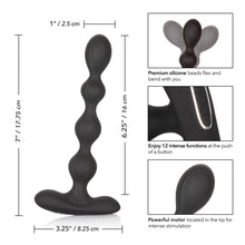 Sh! Women's Store Anal Beads Eclipse Slender Vibrating Anal Beads