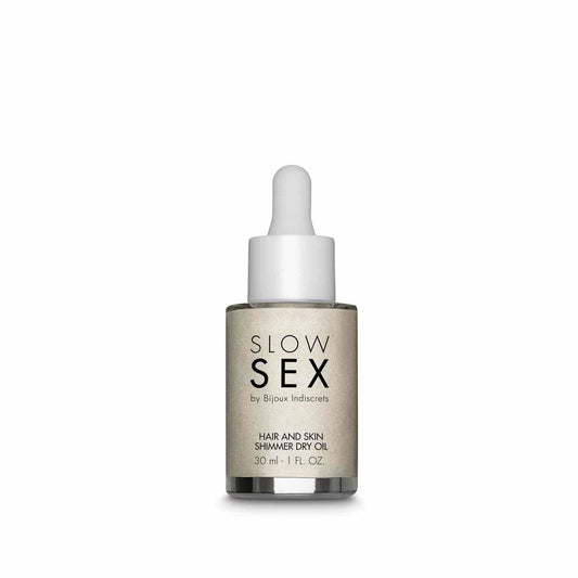 Sh! Women's Store Arousal Slow Sex Hair & Skin Shimmer Dry Oil