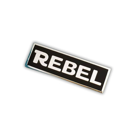 Sh! Women's Store Badges Rebel Enamel Pin
