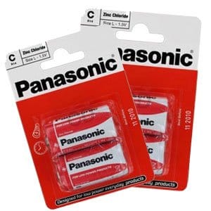 Sh! Women's Store Batteries Panasonic C x 4