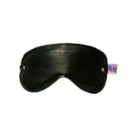 Sh! Women's Store Blindfolds Black Blindfold Sh! Leather Blindfold