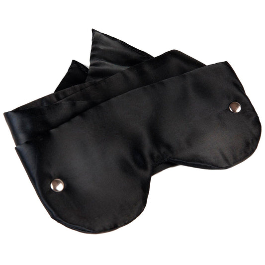 Sh! Women's Store Blindfolds Black Satin Sh! Satin Blindfold