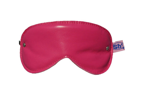 Sh! Women's Store Blindfolds Pink Blindfold Sh! Leather Blindfold