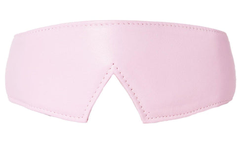 Sh! Women's Store Blindfolds Pink Blindfold Sh! Luxury Leather Blindfold