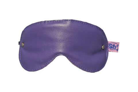 Sh! Women's Store Blindfolds Purple Blindfold Sh! Leather Blindfold