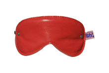 Sh! Women's Store Blindfolds Red Blindfold Sh! Leather Blindfold