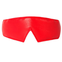 Sh! Women's Store Blindfolds Red Blindfold Sh! Luxury Leather Blindfold
