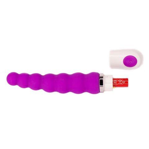 Sh! Women's Store Classic Vibrators Mini Rippled Purple Vibe