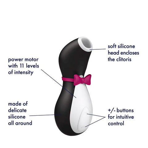 Sh! Women's Store Clit Suction Toys Satisfyer Pro Penguin Clitoral Suction Toy