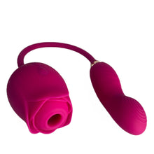 Sh! Women's Store Clit Suction Toys Suction Rose with Waving G-Spot Bullet