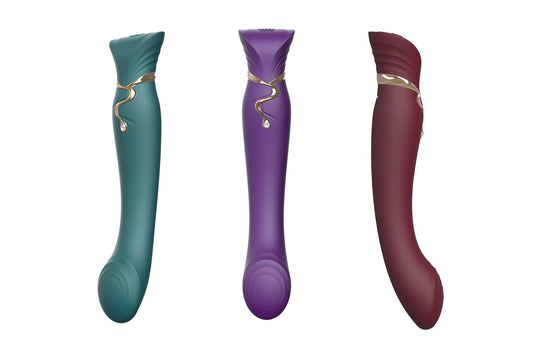 Sh! Women's Store Clit Suction Toys Zalo Queen G-Spot Pulse-Wave & Suction Vibrator