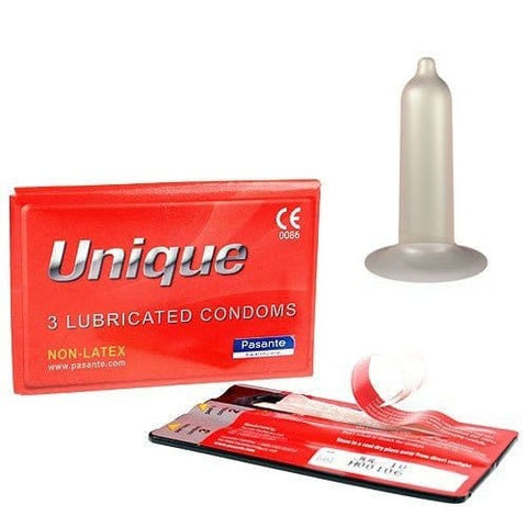 Sh! Women's Store Condoms Pasante Unique Latex-Free Condoms