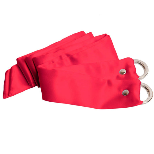 Sh! Women's Store Cuffs Red Satin Sh! Satin Bondage Ties