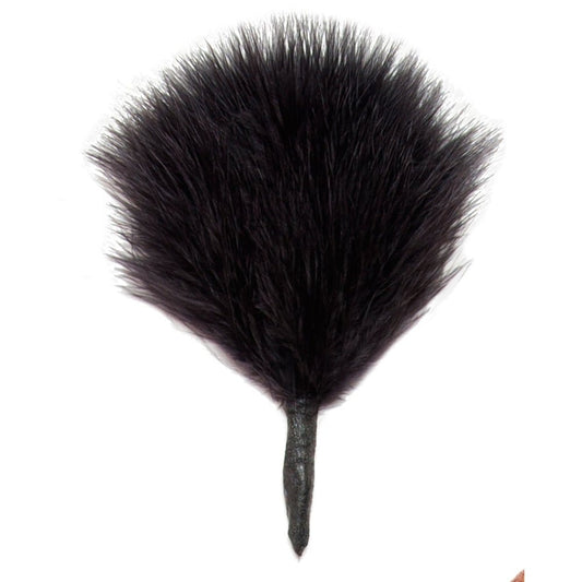 Sh! Women's Store Feathers Black Body Feather Tickler Pom
