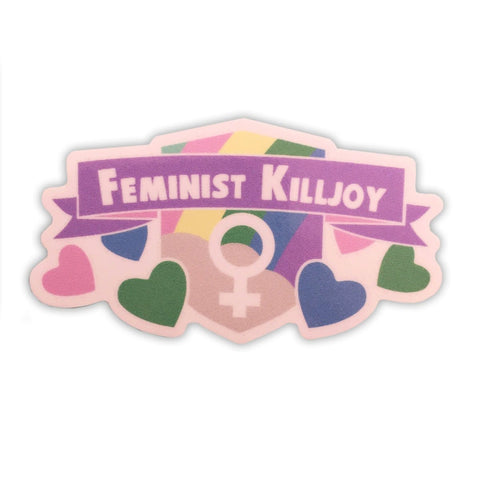 Sh! Women's Store Feminist Killjoy Sticker